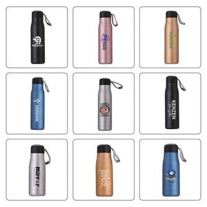 Botella de Agua Térmica Aislada al Vacío de Acero Inoxidable al por Mayor, para Escalada, Camping y Actividades al Aire Libre - Product Image 6