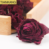 Détox comestible de qualité alimentaire, vin rouge foncé, fleurs de Rose séchées, thé à base de plantes, beauté de la peau, thé à fleurs