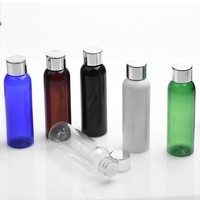 Prix Usine Bouteille en Plastique PET 60ml Sérigraphie Vente Chaude Soins Personnels 100pcs MOQ Sérum Lotion Shampoing Bouchon à Vis Scellé