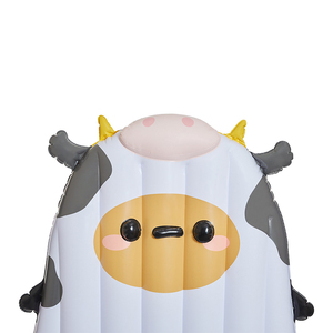 Tumbona de piscina inflable <span class=keywords><strong>Tayto</strong></span> Mootato con forma de Animal de PVC grueso, flotador duradero, colchón de aire y agua, balsa - Product Image 5