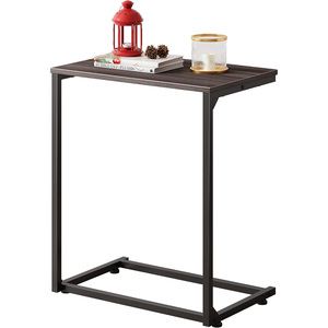 C-a forma di <span class=keywords><strong>tavolino</strong></span> piccoli tavolini per divano, ampio divano tavolo che scorre sotto, computer portatile tavolo Snack per soggiorno - Product Image 4