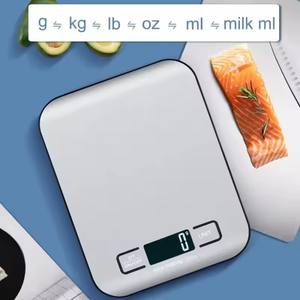Digital LED Display Kitchen <strong>Scale</strong> Stainless Steel Panel 5kg/1g Electronic <strong>Scales</strong> for Home Baking Weighing Tools <strong>WiFi</strong> 500g - Product Image 2