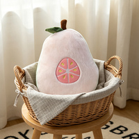 Coussin en peluche personnalisé en coton Carambola, doux, en forme de fruit, pour la décoration de canapé à la maison, cadeau unisexe pour anniversaire d'enfants et fêtes