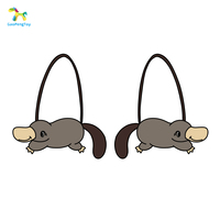 Kawaii gris blanc en peluche chat sac à dos mignon peluche Animal sac à main pour Cosplay cadeau femmes enfants en gros