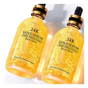 Best Selling Products in USA 24 Carat Gold Serum Anti Aging Beauty Care Private Label Vitamin C 24K Gold Serum