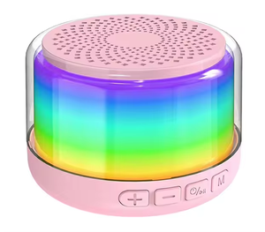 저렴한 가격 Rockmia 10w RGB 블루투스 스피커 EBS-008 야외 휴대용 다채로운 무선 스테레오 음악 플레이어 - Product Image 4