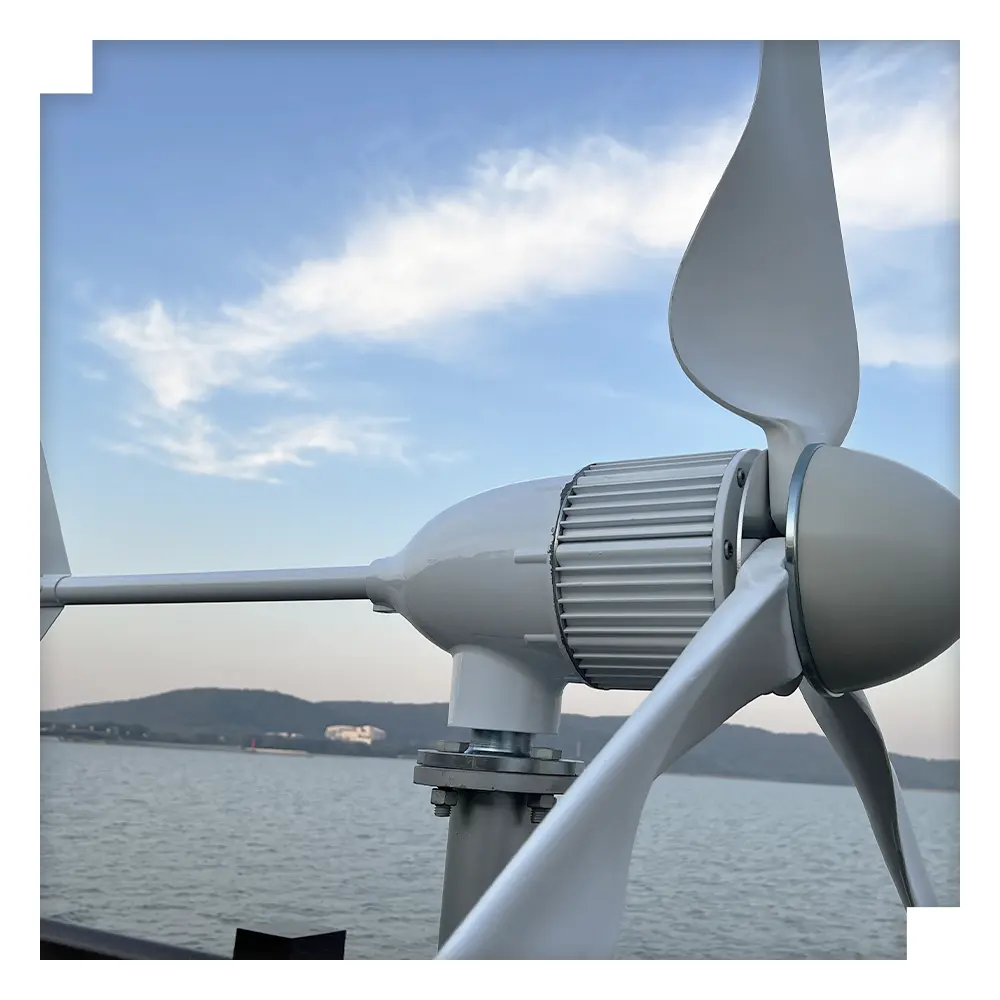 1000w 1500W 2000W 48v Wind Turbine Roof Turbine Wind And Solar Hybrid Systems Horizontal Wind Turbine