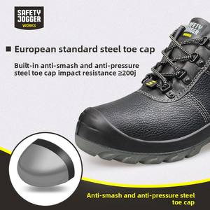 Bestboyメンズ耐久スチールつま先ジョガー安全靴アンチスマッシュパンク防止労働保護靴 - Product Image 3