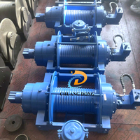 Treuil hydraulique manuel à embrayage et roue libre de 10 et 20 tonnes, cabestan de traction pour transporteurs de voitures et récupération de véhicules accidentés sur route