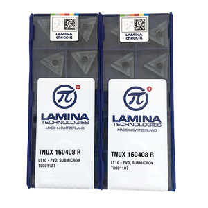 เครื่องมือกลึงคาร์ไบด์เครื่องกลึงเครื่องมือตัด CNC เครื่องมือแทรกคาร์ไบด์ TNMG160408-NN LT10 - Product Image 2