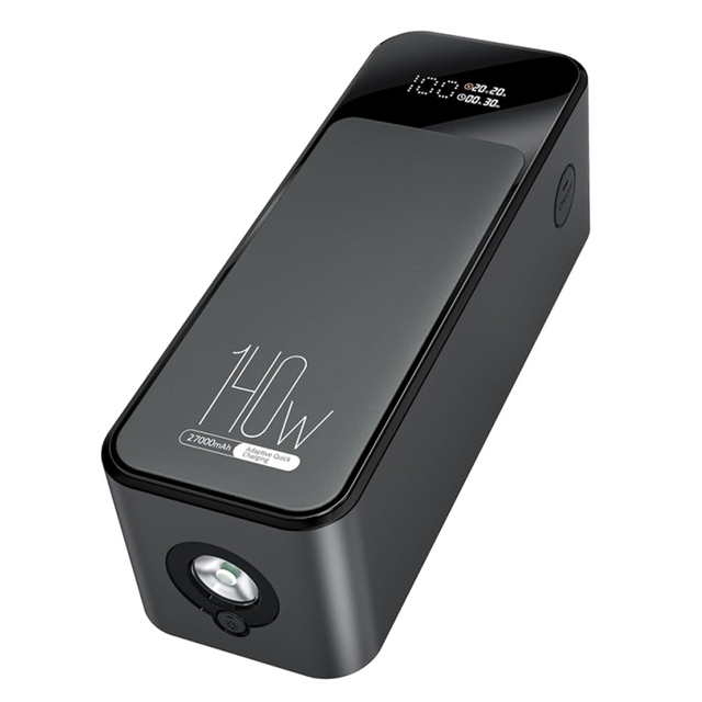 Portable Charger 140W High Power Small Emergency Power Station PD140W Fast Charging 27000mAh Large Capacity Laptop Power Bank
