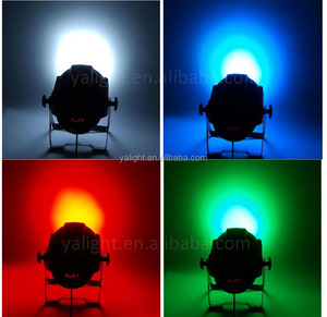 メーカー9 LED RGBWA + UVディスコ照明PAR缶ステージライトPowercon <span class=keywords><strong>DMX</strong></span>コントロールワイヤー付き - Product Image 6