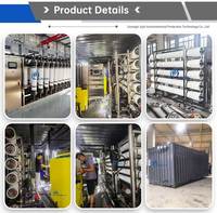 Containerisierte Wasseraufbereitungsanlage Meerwasserentsalzungsanlage Containerisiertes Industrielles Umkehrosmose-System