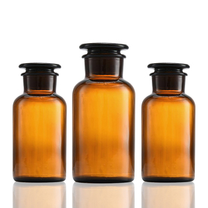 <span class=keywords><strong>75ml</strong></span> 100ml 120ml 150ml 200ml 250ml thủy tinh màu hổ phách chai viên nang có nắp đậy - Product Image 1