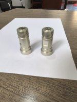 Adaptador de Acoplamiento Rápido de Titanio de Alta Precisión, Grado 5 Ti-6Al-4V, Mecanizado CNC Personalizado, Resistente a la Corrosión y Alta Presión