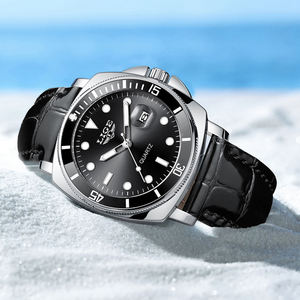 <span class=keywords><strong>Reloj</strong></span> de Cuero Negro <span class=keywords><strong>LIGE</strong></span> LG89155 a <span class=keywords><strong>Precio</strong></span> de Mayoreo para <span class=keywords><strong>Hombre</strong></span>, <span class=keywords><strong>Reloj</strong></span> de Cuarzo con Fecha, Fácil de Leer, Regalo para Esposo, Padre, Cumpleaños - Product Image 3