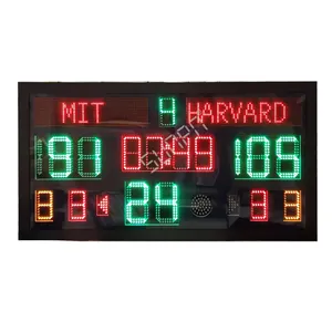 LED Portable Basketball Scoreboard Maker Wireless Electron Basketball Scoreboard