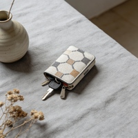 <strong>Best</strong> <strong>Sellers</strong> Men's and Women's Portable Polyester Durable Key Wallet Multi-purpose Fashionable 3D-Knitted Key Wallet