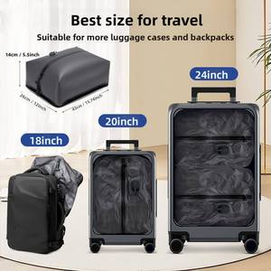 Bolsa de Compresión al Vacío para Viaje, Bolsa de Almacenamiento de <span class=keywords><strong>Ropa</strong></span> para Organización de Maletas, Bolsas de Compresión al Vacío que Pueden Ahorrar un 60% de Espacio - Product Image 4