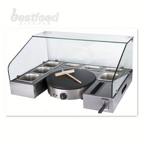 Machine à crêpes et gaufres commerciale 2,2 kW, antiadhésive, <span class=keywords><strong>mini</strong></span>-machine à gaufres hollandaises pour usage industriel et domestique - Product Image 2