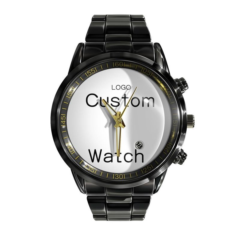 Customized Pattern Quartz Analog Display Men