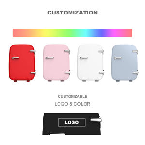 ตู้เย็นขนาดเล็กแบบพกพาขนาดกะทัดรัด ตู้แช่ส่วนตัวขนาดเล็ก 4 ลิตร ตู้แช่เทอร์โมอิเล็กทริกแบบพกพาและเครื่องอุ่น ตู้เย็นขนาดเล็ก - Product Image 5