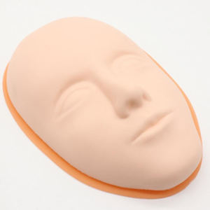 Tête d'entraînement pour <span class=keywords><strong>tatouage</strong></span> facial 5D et mannequin en silicone pour la pratique du maquillage permanent des lèvres, des sourcils et des tatouages, peau de mannequin, tête de <span class=keywords><strong>poupée</strong></span> - Product Image 2