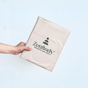 Logotipo personalizado Impreso Mailer Paquete Bolsa de envío Ropa Embalaje Poly Mailer Ropa de plástico Correo para la entrega Camiseta Sudaderas con capucha - Product Image 3