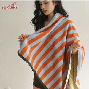 SOFTEXTILES Factory High Quality Custom Striped Thick 100% Cotton <strong>Extra</strong> <strong>Large</strong> Beach <strong>Towel</strong> Wholesale Turkish Beach <strong>Towel</strong> - Product Image 4