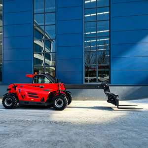 Chariot télescopique tout-terrain <span class=keywords><strong>4x4</strong></span> de 2,5 tonnes avec portée de 6 m et accessoires multiples - Product Image 1