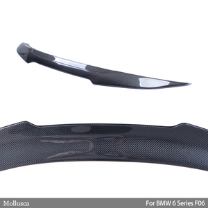 For 6 Series F06 4Door Gran Coupe M6/F13 2Door Coupe M6 PSM Style Carbon Fiber <b>Rear</b> <b>Spoiler</b> Trunk Wing 2011-2018 - Product Image 4