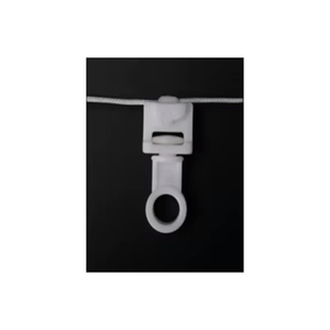 Personnalisable POM <span class=keywords><strong>plastique</strong></span> incurvé fenêtre pli piste glisse transporteurs rideaux coureurs curseur <span class=keywords><strong>pour</strong></span> tente fenêtres <span class=keywords><strong>rideau</strong></span> cintre - Product Image 5