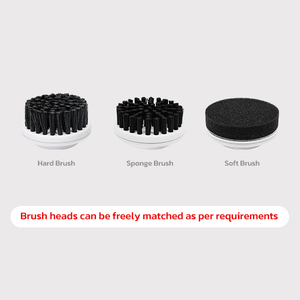 3 in 1 Multipurpose Cordless Electric Spin Scrubber Kitchen Tank Shoe <strong>Cleaner</strong> Electric Cleaning Brush Spin Scrubber - Product Image 5