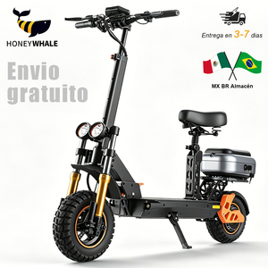 <span class=keywords><strong>Trottinette</strong></span> <span class=keywords><strong>électrique</strong></span> intelligente <span class=keywords><strong>pour</strong></span> adultes avec siège, unisexe, 11 pouces, autonomie <span class=keywords><strong>de</strong></span> 60 km, batterie amovible, absorption des chocs avant et arrière, entrepôt Brésil - Product Image 1