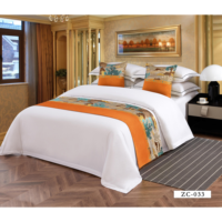 Hotel Star Luxus Europäisches Jacquard-Bettläufer-Set mit passender Bettwäsche, Bettbezug, Bettlaken, Sofakissenbezug – Direkt vom Hersteller