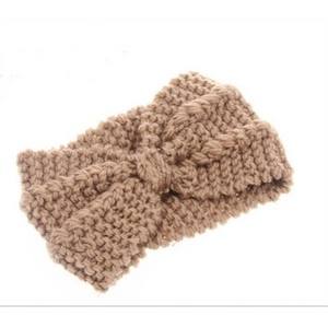 Wholesale Best Quality Good Price Custom logo Knitted Elastic Soft and Comfortable <b>Headbands</b> for Women Girls - Product Image 3