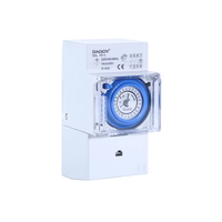 Sakelar Timer 24 jam dapat diprogram harian rel Din 16A SUL181h Harga Murah kontrol pencahayaan LED
