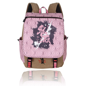 Mochilas Escolares de Anime de Dragon Goku, Luffy, Chopper, <span class=keywords><strong>Shingeki</strong></span> <span class=keywords><strong>No</strong></span> <span class=keywords><strong>Kyojin</strong></span>, Hokage, Tokyo Ghoul, Demon Slayer, Totoro para Mujeres y Niños - Product Image 5