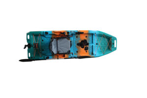 Kayak modulaire monoplace <span class=keywords><strong>de</strong></span> 2,74 m (9 pieds) avec pédales amovibles, <span class=keywords><strong>moteur</strong></span> électrique, et <span class=keywords><strong>moteur</strong></span> intégré, en HDPE, certifié CE - Product Image 5