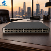 Switch de Red Ethernet Administrado Gigabit PoE+ de 48 Puertos 5735S-L48P4S-A con 4 Puertos SFP de Enlace Ascendente 4xGE, Power Over Ethernet Empresarial