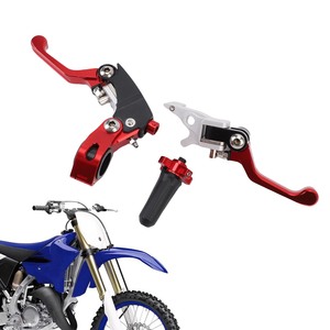 Levier de frein et d'embrayage pliable universel 21 mm pour <span class=keywords><strong>moto</strong></span>, remplacement pour CRF YZF CQR ATVs Dirt Bikes <span class=keywords><strong>Mini</strong></span> - Product Image 6