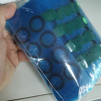 Caoutchouc de silicone moulé flexible résistant aux hautes températures, amortissant les vibrations, résistant au vieillissement, certifié ISO