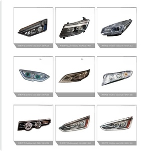 Conjunto <span class=keywords><strong>de</strong></span> Faros Delanteros para Autobús, Varios Estilos, Faros Halógenos/LED para Autobuses Yutong/Higer/Kinglong, Repuestos - Product Image 4