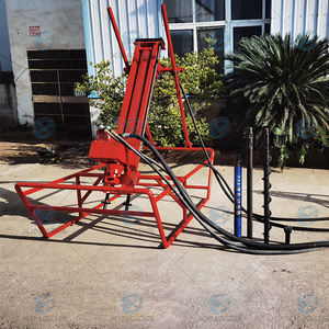 جهاز حفر دوار هوائي محمول جديد من Xingda بطول 15 متر كحد أقصى، مع ضاغط هواء، لحفر الثقوب في الصخور الصلبة والمنحدرات، مزود بعلبة تروس - Product Image 2