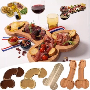 Nicro, artesanía creativa <span class=keywords><strong>de</strong></span> madera, suministros para <span class=keywords><strong>despedida</strong></span> <span class=keywords><strong>de</strong></span> <span class=keywords><strong>soltera</strong></span>, muebles <span class=keywords><strong>de</strong></span> regalo, artículos para el hogar, bandeja <span class=keywords><strong>de</strong></span> comida para fiesta <span class=keywords><strong>de</strong></span> adultos, plato <span class=keywords><strong>de</strong></span> aperitivo - Product Image 3