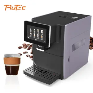 Super Automatic Espresso Coffee Machine With Smart Touch Screen For Brewing Coffee Drinks