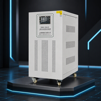Régulateur de tension automatique triphasé à enroulement en cuivre 50 kVA avec écran LCD, protection contre les surtensions CE, OEM