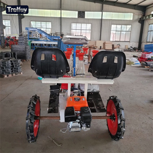 Transplanteuse autoportée à 2 rangs avec moteur <span class=keywords><strong>diesel</strong></span> 6 CV, machine de plantation de légumes haute efficacité pour l'agriculture - Product Image 6