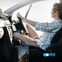 2-in-1 voor audio-transceiveradapter, 3,5 mm aansluiting met batterij met grote capaciteit, lange speeltijd voor gebruik in vliegtuigen, auto's en thuis