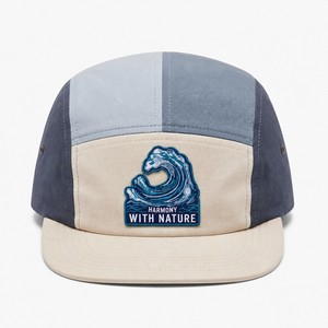 Gorra de 5 Paneles con Insignia de Vinilo Personalizada, Tejido Impermeable de Alto Rendimiento, Gorra Urbana para Hombre y Mujer, Proveedor Mayorista - Product Image 1